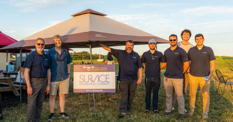 SURVICE at the Rotary Club Drone Drop.